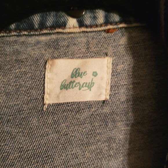 Jean Jacket with Stars and Black Hoodie - Picture 4 of 5